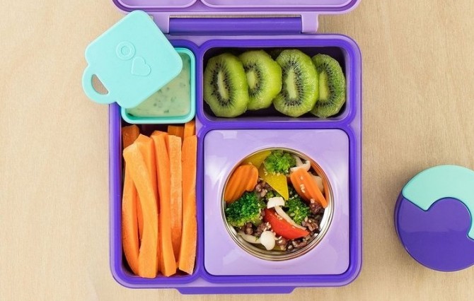 Pojemniki do lunchboxa Omie zielony